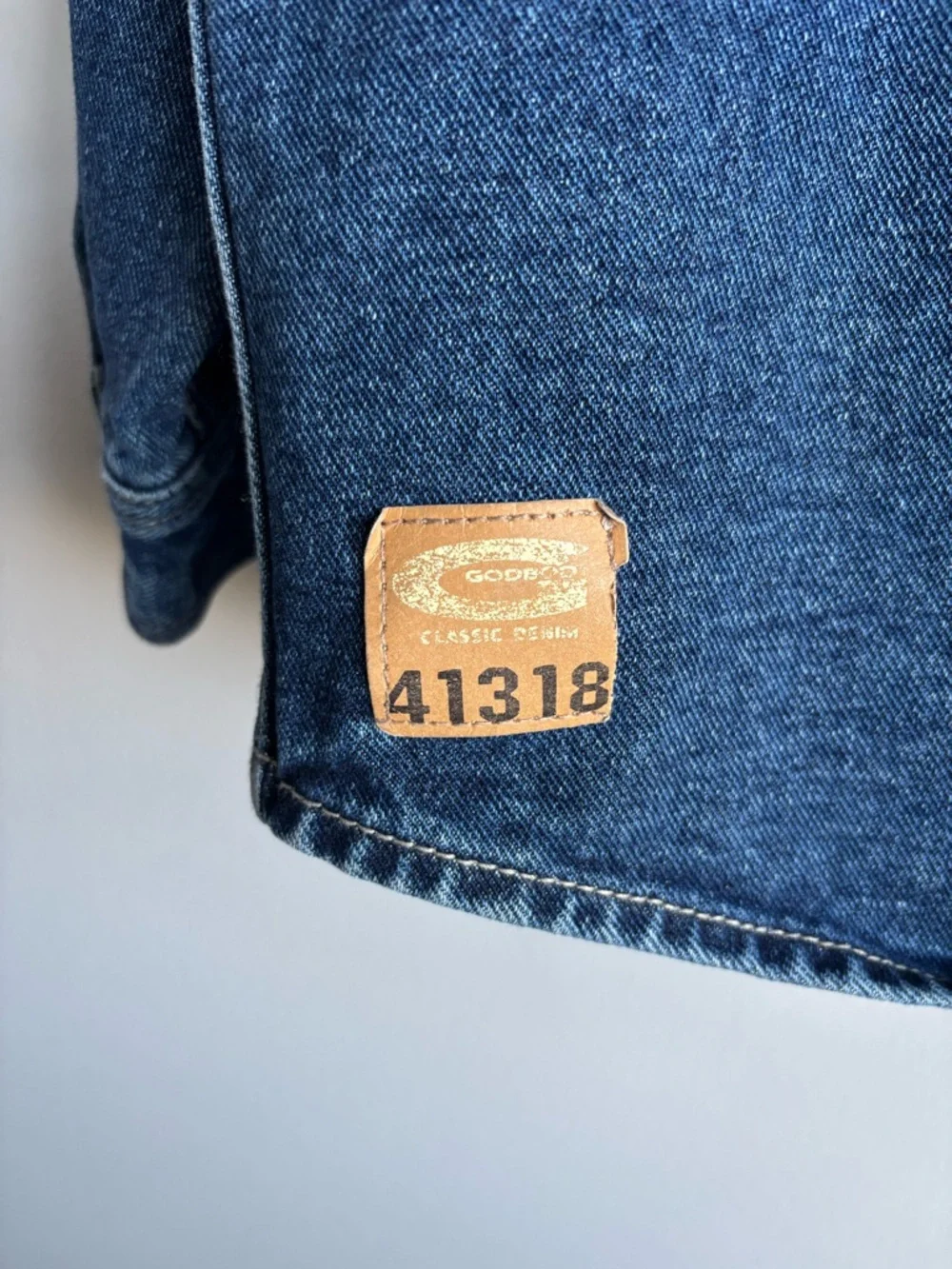 Vintage GodBody Jeans Denim Jacket Men’s XXL Pearl Snaps *see details*